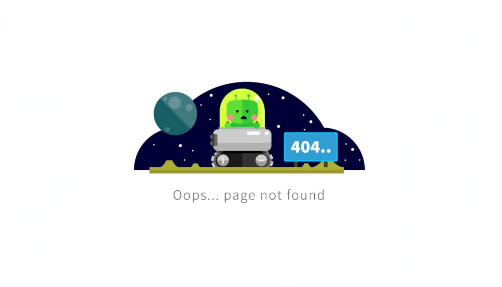 404 page